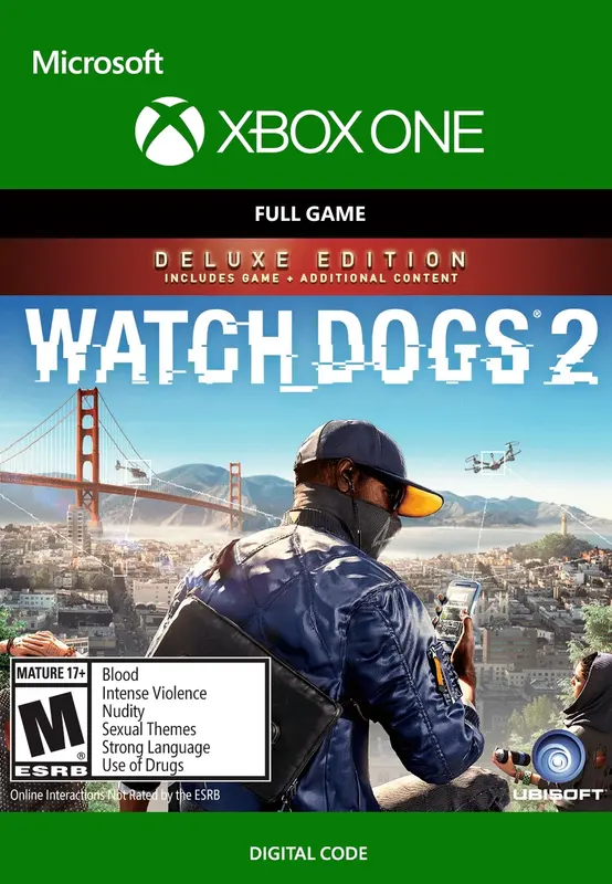 Watch Dogs 2 - Deluxe Edition — Xbox One, Deluxe Edition
