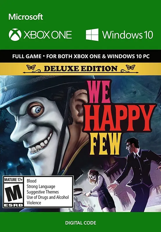 We Happy Few Digital Deluxe Edition — Xbox Live / PC, Digital Deluxe Edition