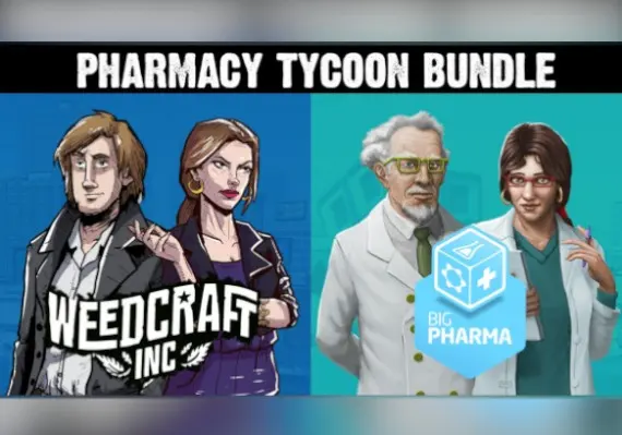 Weedcraft Inc + Big Pharma - Pharmacy Tycoon Bundle EN — Xbox One / Xbox Series X|S, Standard