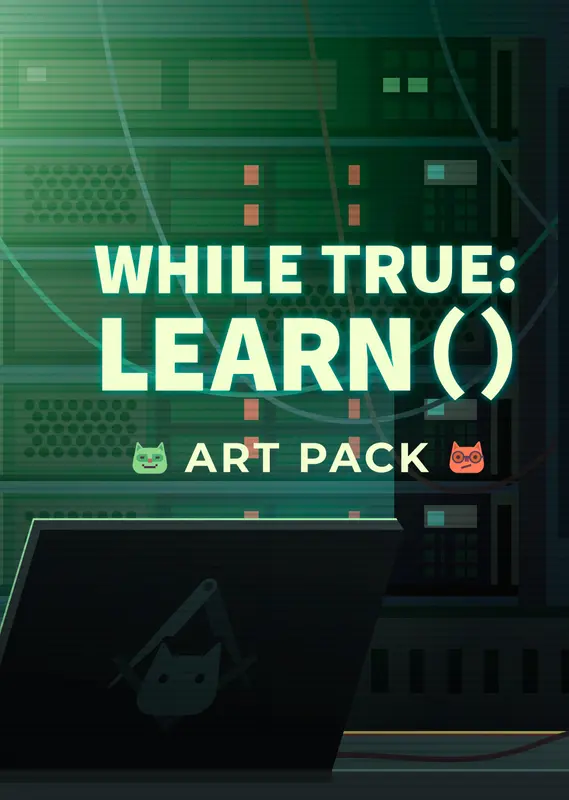 while True: learn() Art Pack (DLC) — Steam, Standard