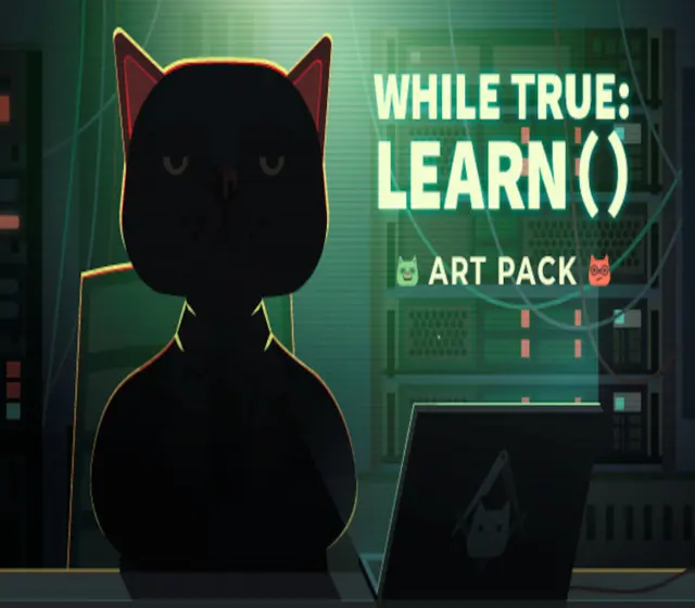 while True: learn() - Art Pack DLC — Steam, Standard