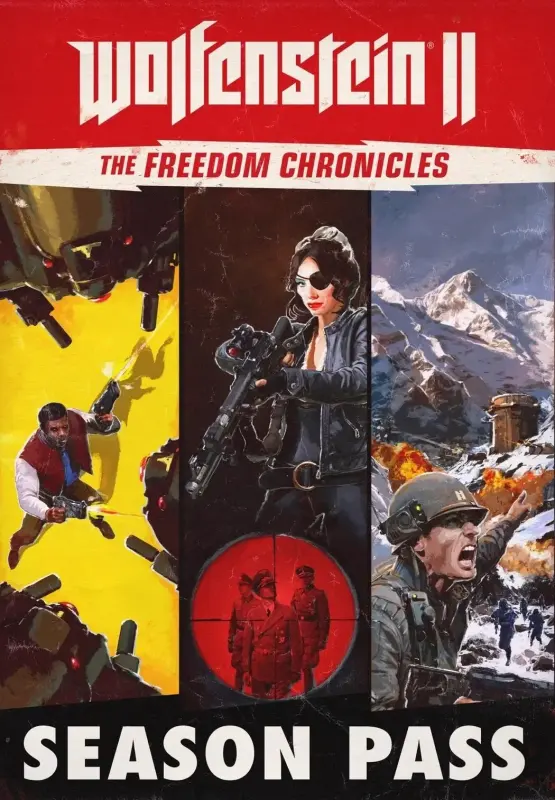 Wolfenstein II The Freedom Chronicles - Season Pass DLC — Steam, Standard