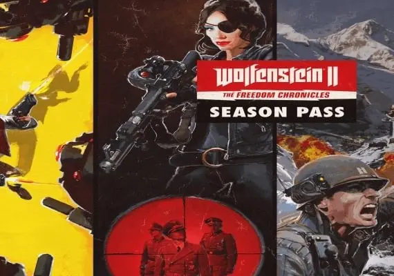 Wolfenstein II: The Freedom Chronicles - Season Pass DLC EN/FR/IT/PL/JA/RU/ES — Steam, Standard