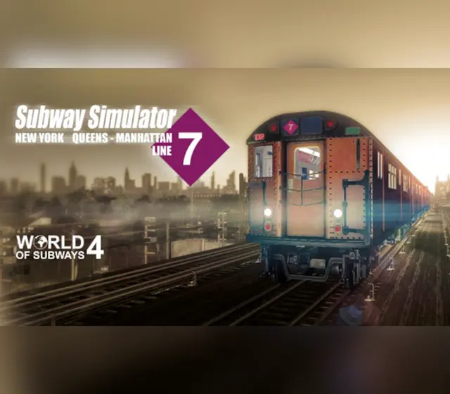 World of Subways 4 – New York Line 7 — Steam, Standard