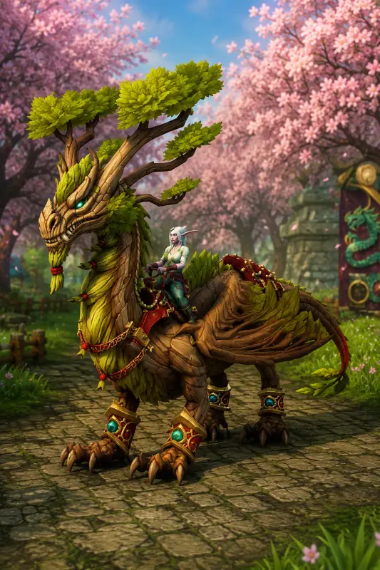 World of Warcraft - Auspicious Arborwyrm DLC — Battle.net, Standard