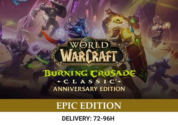 World of Warcraft: Burning Crusade Classic - Anniversary Edition Upgrade Gift DLC Outland Epic Pack Edition EN — Battle.net, Anniversary Edition