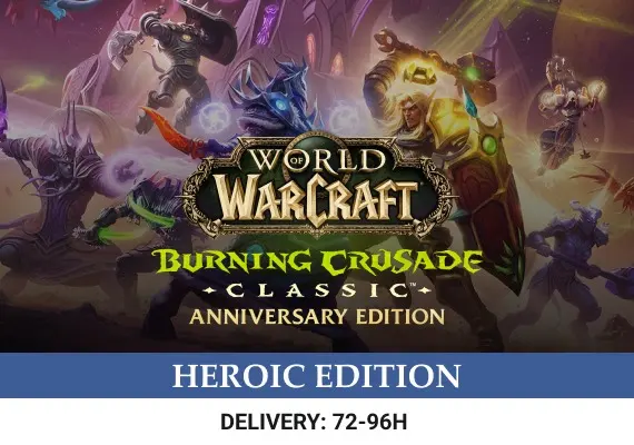 World of Warcraft: Burning Crusade Classic - Anniversary Edition Upgrade Gift DLC Outland Heroic Pack Edition EN — Battle.net, Anniversary Edition