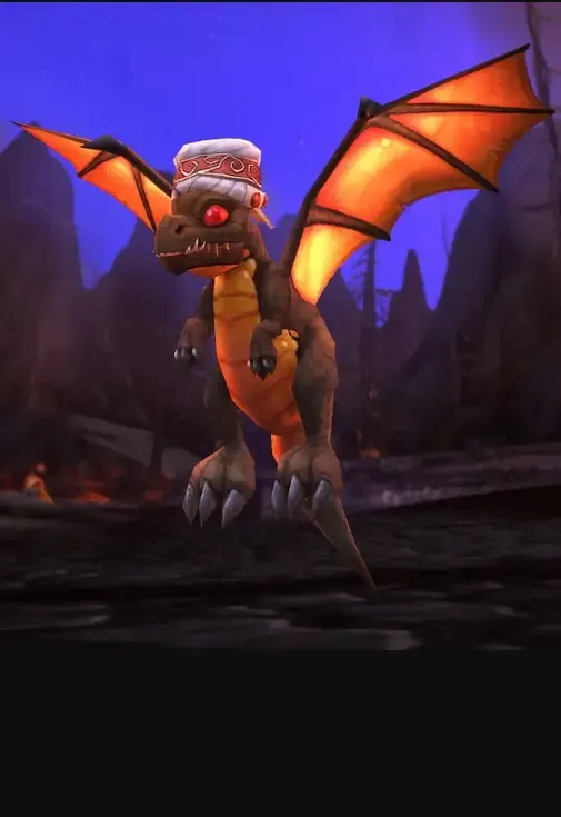 World of Warcraft Mists of Pandaria Classic In-Game Pet - Lil' Wrathion DLC — Battle.net, Standard