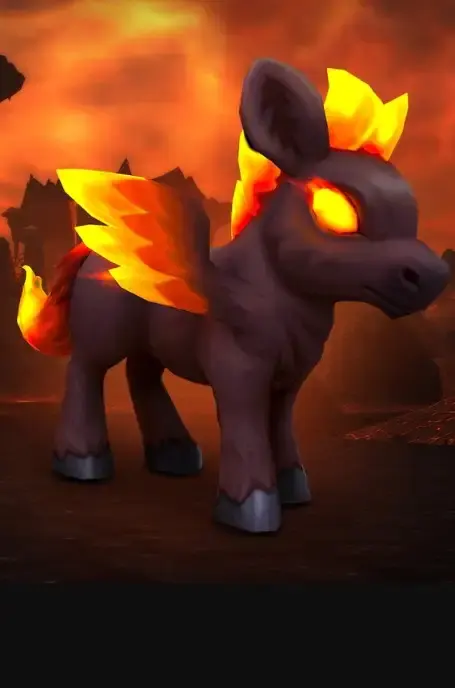 World of Warcraft Mists of Pandaria Classic In-Game Pet - Smoldering Courage DLC — Battle.net, Standard