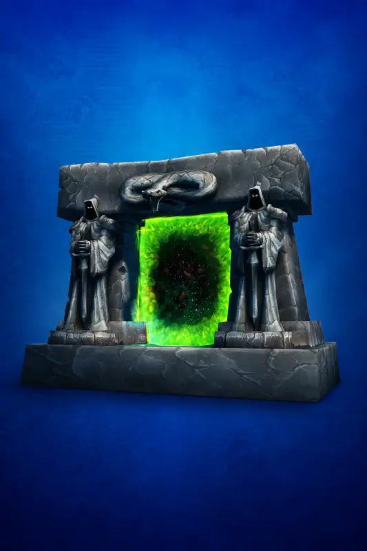 World of Warcraft Mists of Pandaria Classic In-Game Toy - Dark Portal Hearthstone Effect DLC — Battle.net, Standard
