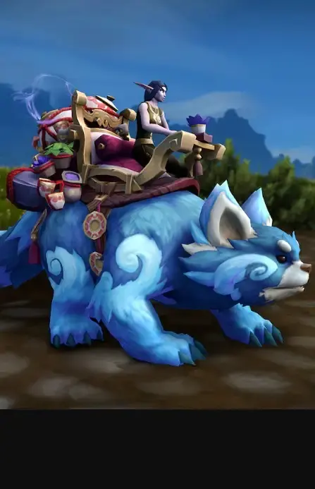 World of Warcraft Mists of Pandaria Classic - Majestic Meeksi Collection - Meeksi Rufflemane DLC — Battle.net, Standard