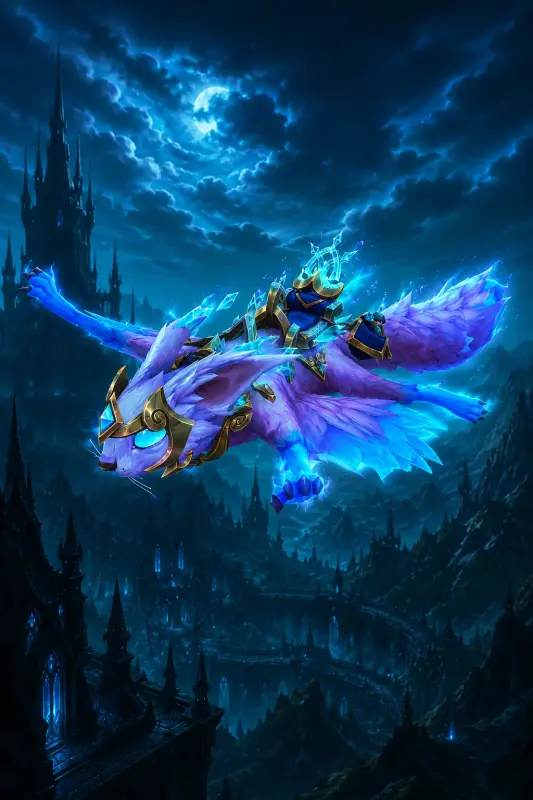World of Warcraft Mists of Pandaria Classic - Scurrysoar Groveglider Collection - Snowfall Groveglider DLC — Battle.net, Standard