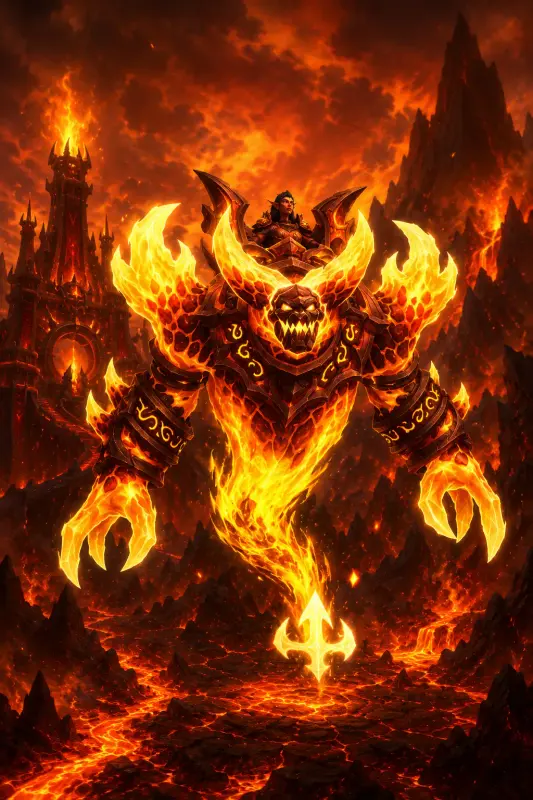 World of Warcraft - Runebound Firelord DLC — Battle.net, Standard