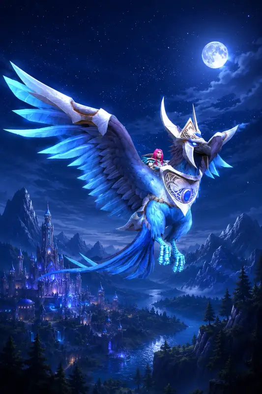 World of Warcraft - Sapphire Skyblazer DLC — Battle.net, Standard
