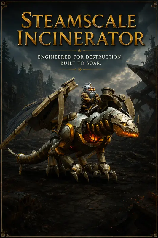 World of Warcraft - Steamscale Incinerator DLC — Battle.net, Standard