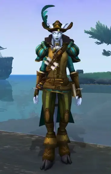 World of Warcraft - Transmogs - Waveborne Diplomat's Regalia DLC — Battle.net, Standard