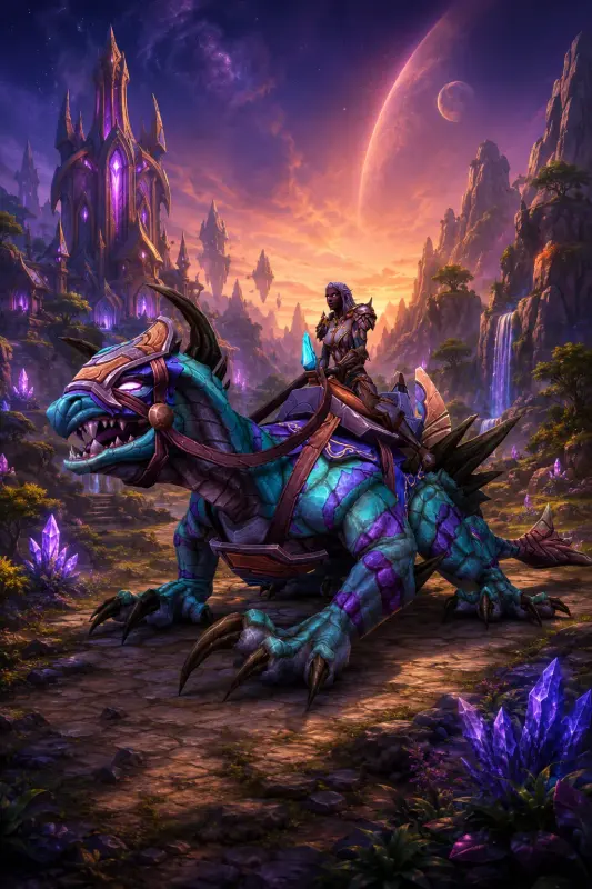 World of Warcraft - Viridian Phase-Hunter DLC — Battle.net, Standard