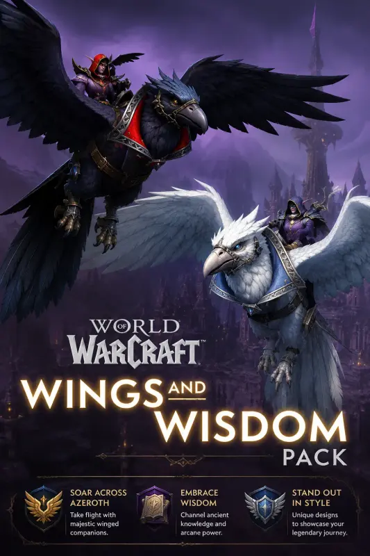 World of Warcraft - Wings and Wisdom Pack DLC — Battle.net, Standard
