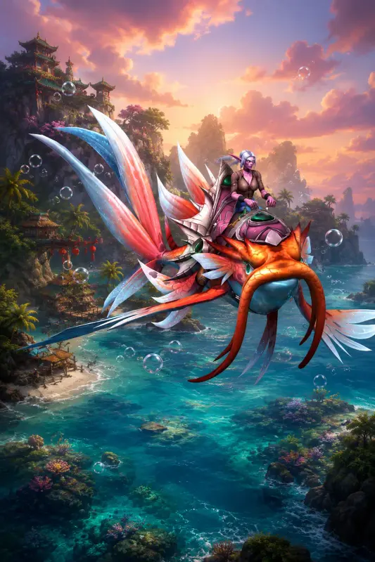 World of Warcraft - Wondrous Wavewhisker DLC — Battle.net, Standard