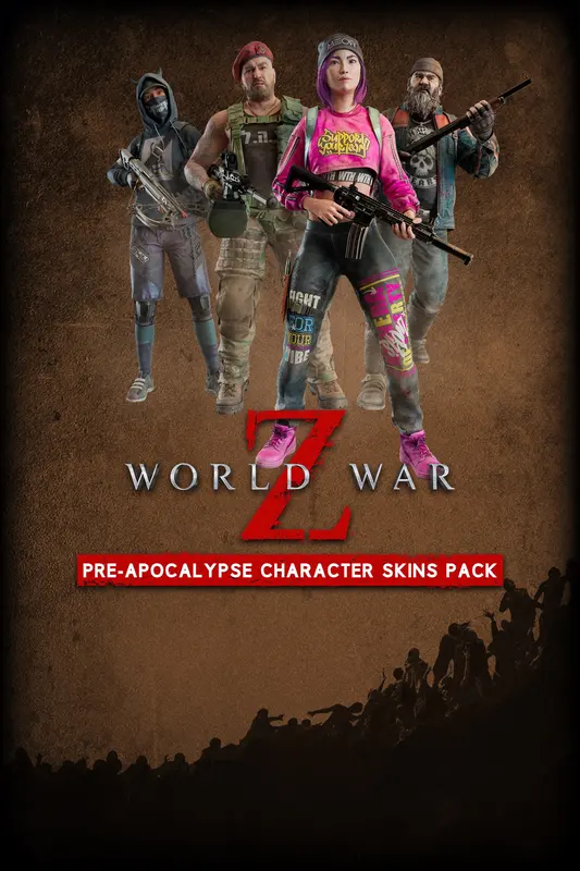 World War Z - Pre-Apocalypse Character Skins Pack (DLC) — Xbox Live / PC, Standard