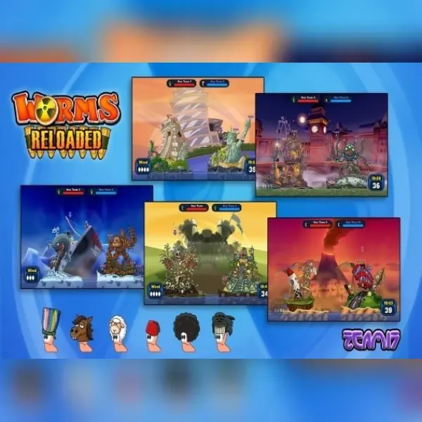 Worms Reloaded: The Forts and Hats Pack (DLC) — Steam, Standard