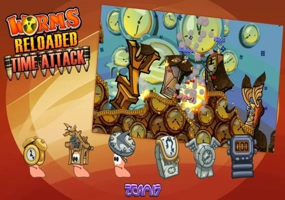 Worms Reloaded - Time Attack Pack DLC EN/DE/FR/IT/ES — Steam, Standard