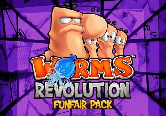 Worms Revolution - Funfair Pack DLC EN/DE/FR/IT/PL/RU/ES — Steam, Standard