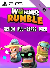 Worms Rumble - Action All-Stars Pack — PlayStation 5, Standard