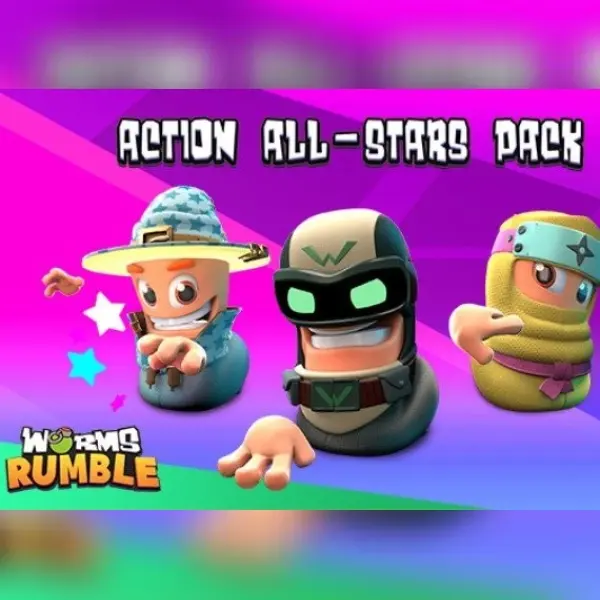 Worms Rumble - Action All-Stars Pack (DLC) — Steam, Standard