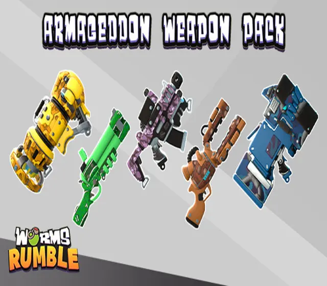 Worms Rumble - Armageddon Weapon Skin Pack DLC — Steam, Standard