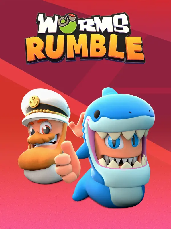 Worms Rumble - Captain and Shark Double Pack DLC — Steam, Standard