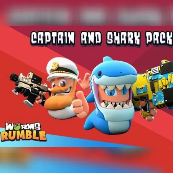 Worms Rumble - Captain & Shark Double Pack (DLC) — Steam, Standard