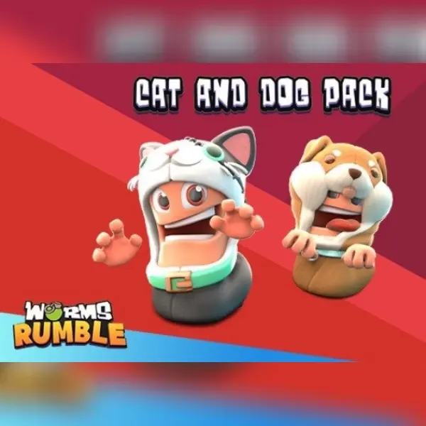 Worms Rumble - Cats & Dogs Double Pack (DLC) — Steam, Standard