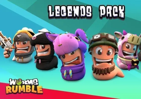 Worms Rumble + Legends Pack - Bundle — Steam, Standard