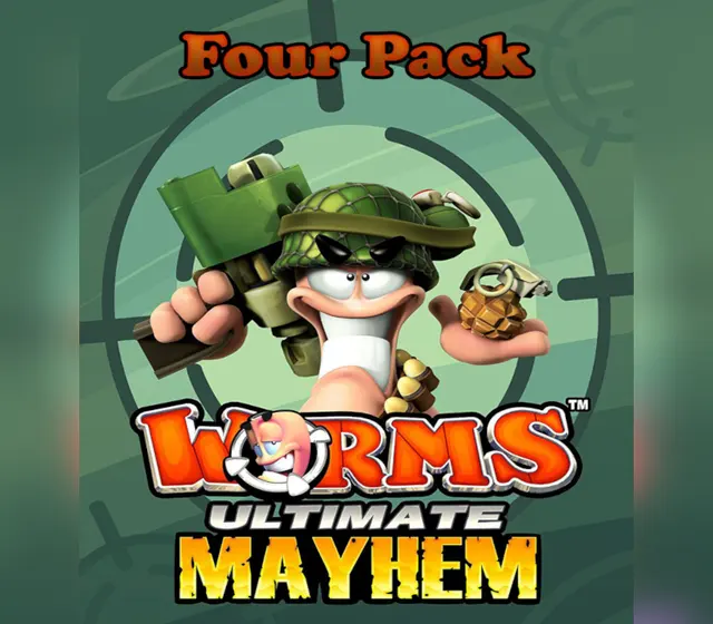 Worms Ultimate Mayhem 4-Pack — Steam, Ultimate