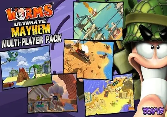 Worms Ultimate Mayhem - Multiplayer Pack DLC EN/DE/FR/IT/ES — Steam, Standard