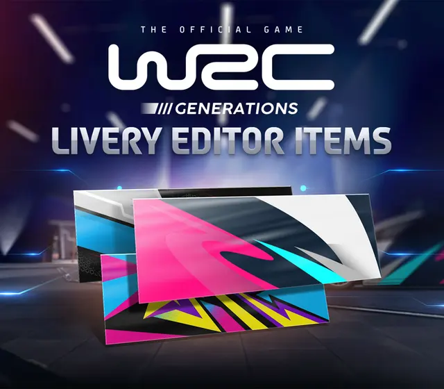 WRC Generations - Livery editor extra items DLC — Steam, Standard