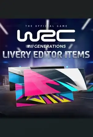 WRC Generations - Livery editor extra items DLC — Steam, Standard