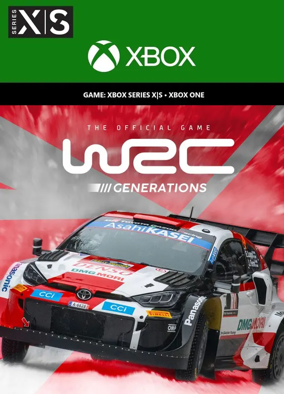WRC Generations – The FIA WRC Official Game — Xbox Live, Standard