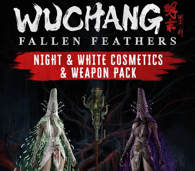 Wuchang: Fallen Feathers Night & White Cosmetics and Weapon Pack DLC — PlayStation 5, Standard