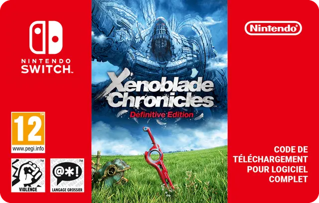 Xenoblade Chronicles Definitive Edition — Nintendo Switch, Definitive Edition