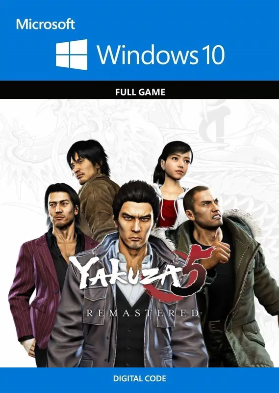 Yakuza 5 Remastered - — Microsoft Store (Windows 10), Standard