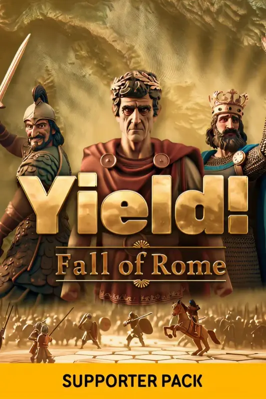 Yield! Fall of Rome - Supporter Pack DLC — Steam, Standard