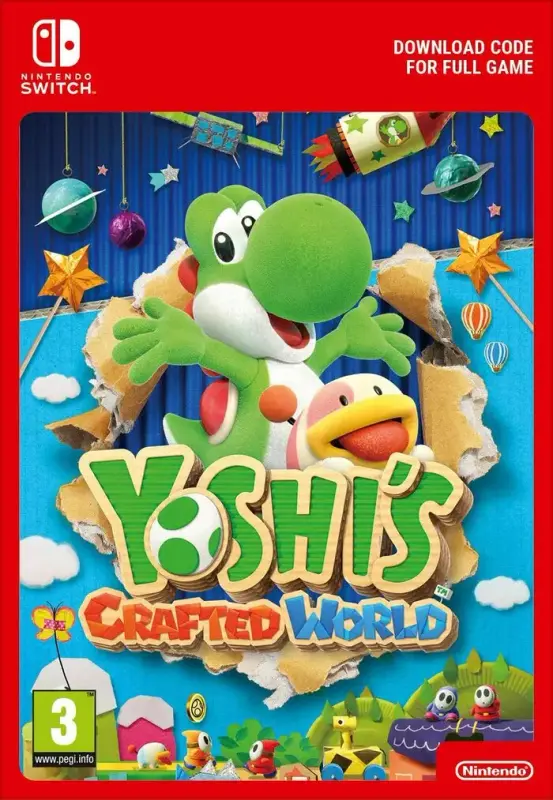 Yoshi's Crafted World — Nintendo Switch, Standard