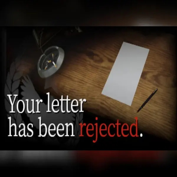 Your letter has been rejected. — Steam, Standard