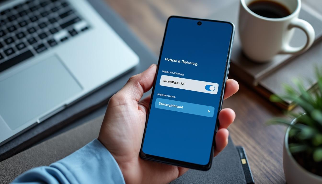 apprenez à faire un partage de connexion sur votre smartphone samsung facilement grâce à notre guide simple et rapide. restez connecté où que vous soyez !