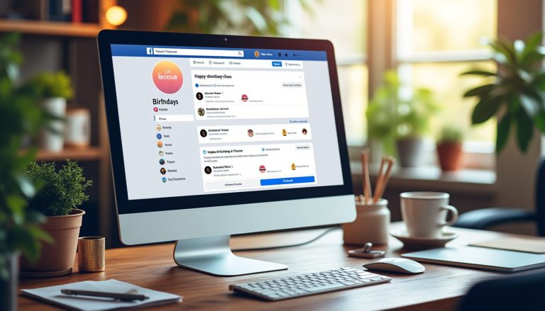 découvrez comment voir facilement les anniversaires de vos amis sur facebook pour ne jamais oublier de les célébrer.