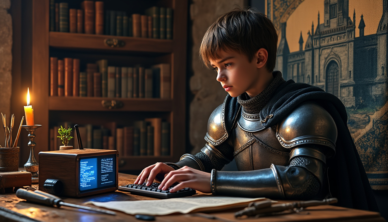 découvrez 'le petit chevalier de la programmation', une aventure captivante conçue pour les novices souhaitant apprendre les bases de la programmation de manière ludique et accessible.